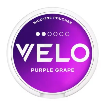 Buy Velo Purple Grape Mini 6mg in Dubai, Abu Dhabi & Sharjah. Sweet fruity flavor, slim discreet pouches, tobacco-free with fast UAE delivery.