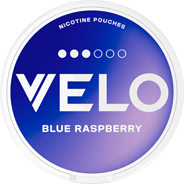 Velo Blue Raspberry 10mg nicotine pouches Dubai – Fruity Mint Slim Tobacco-Free